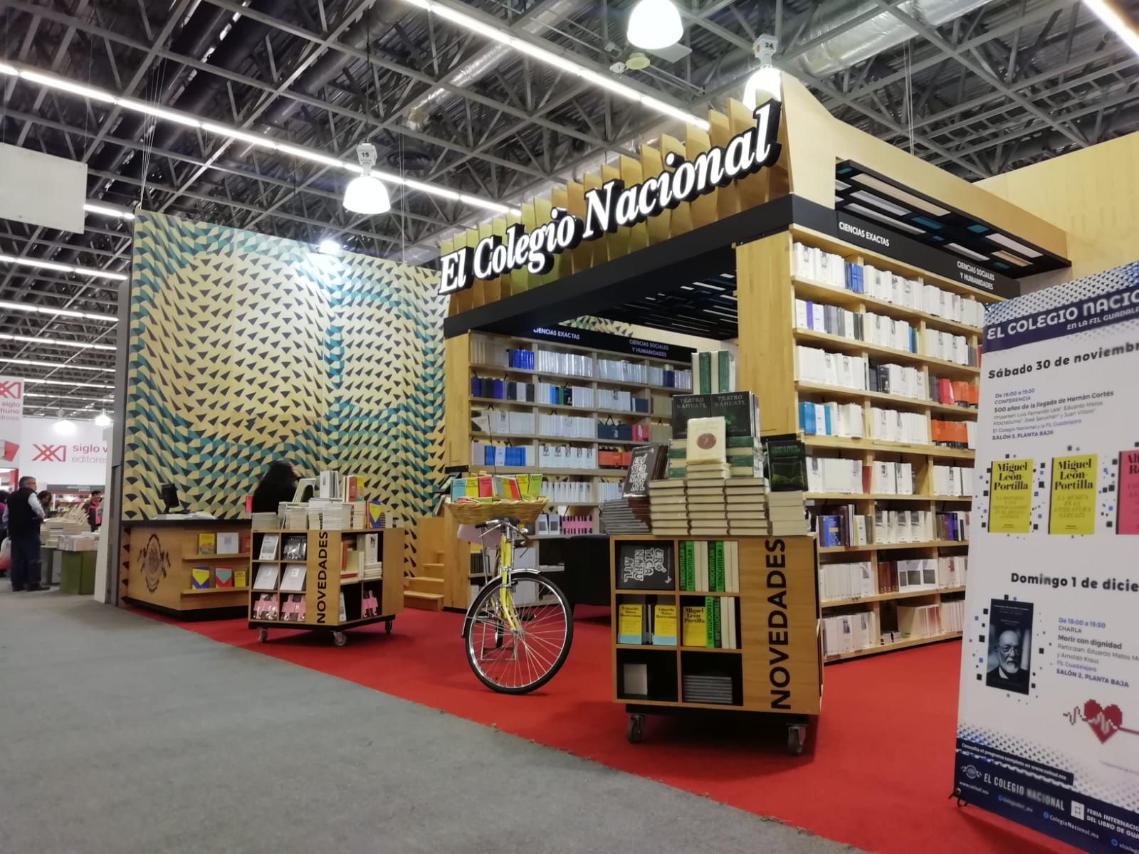 Stand Colegio Nacional, FIL 2019