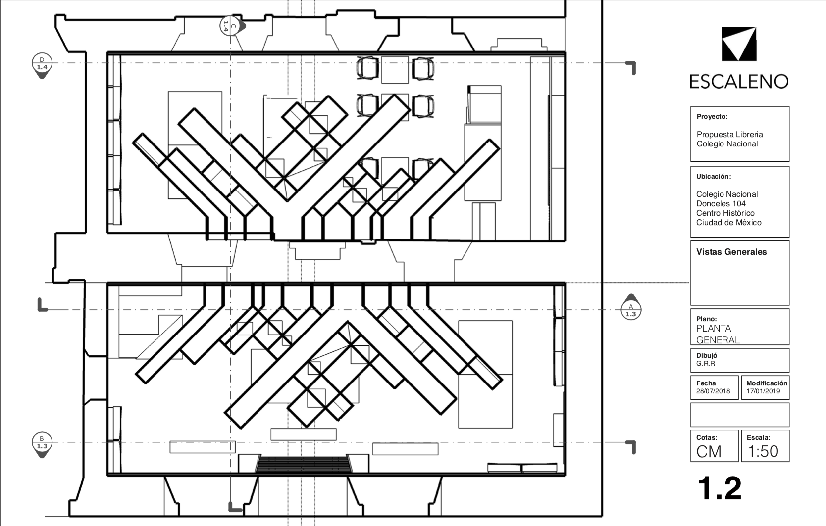 Propuesta para la Librería Colegio Nacional