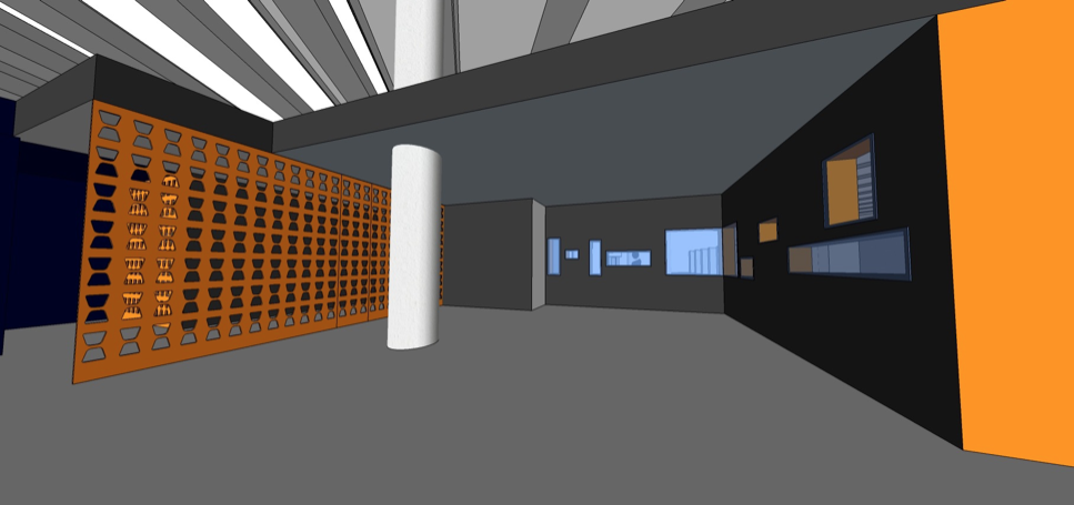 Bocetos Experiencia y Vanguardia, 150 años de la ENP, Museo Universitario de Ciencias y Arte, Archivo Germán Rostan