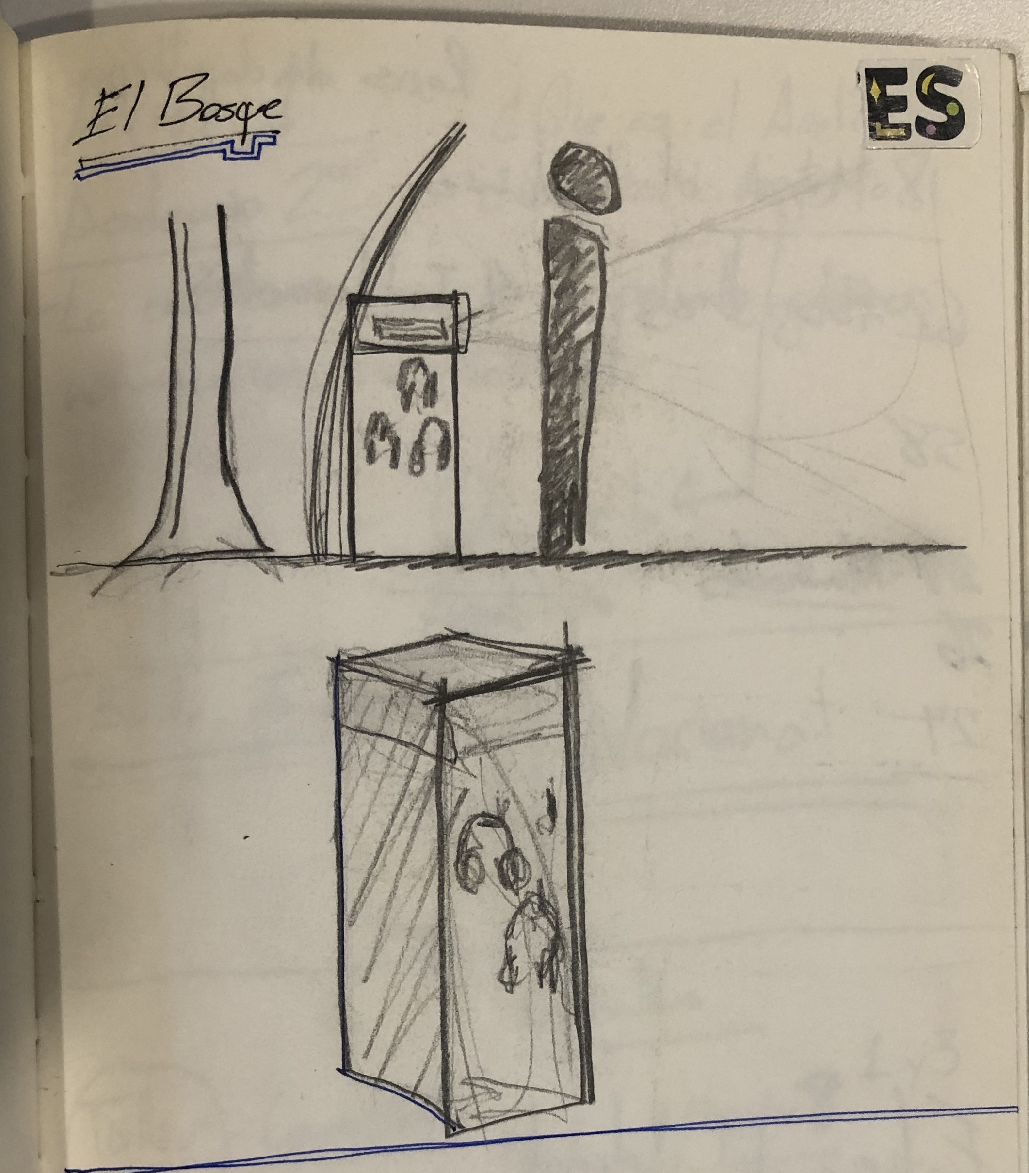 Bocetos Claro del Bosque, Germinal Festival del Bosque