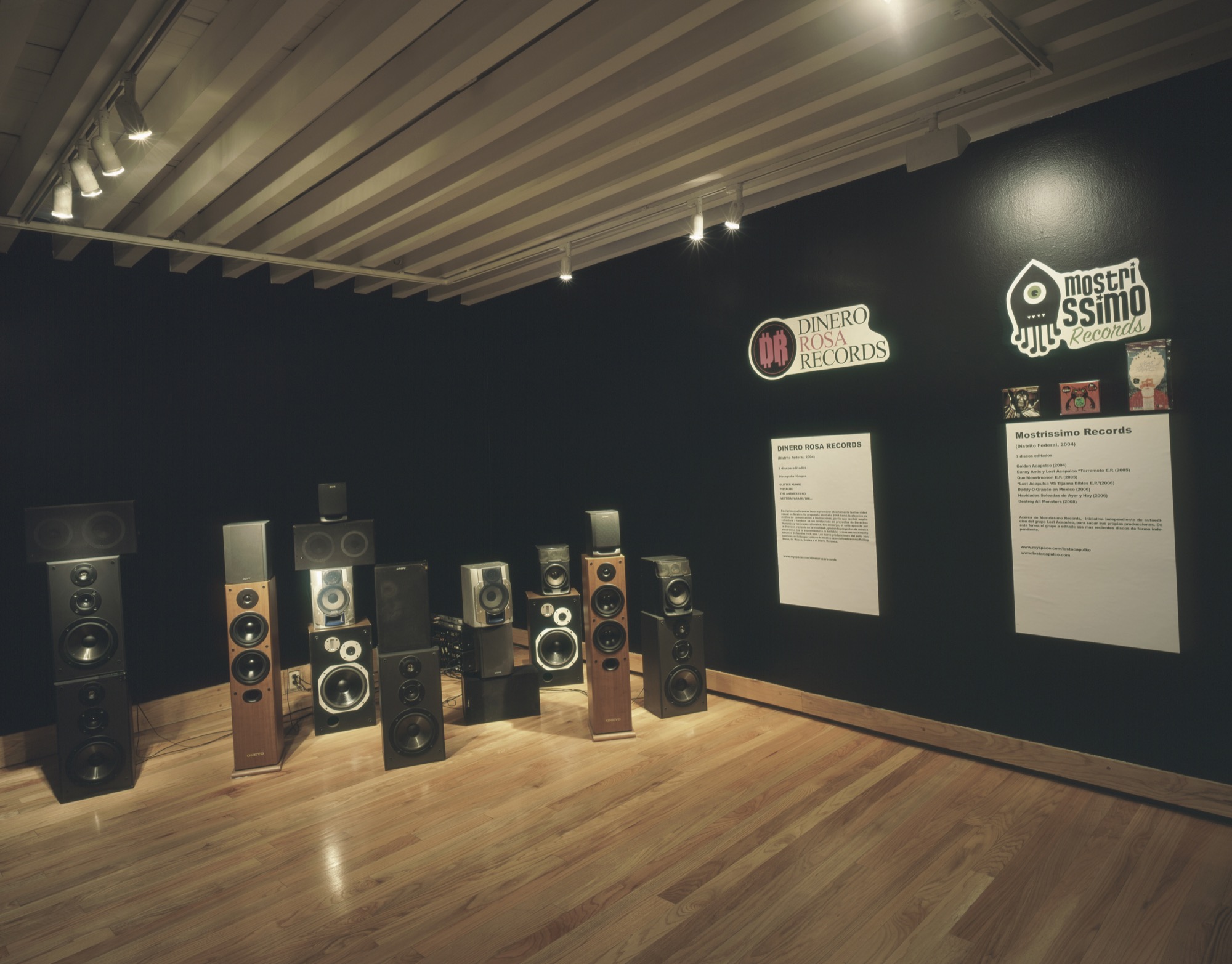 Exposición El Disco es Cultura, disqueras independientes en México.