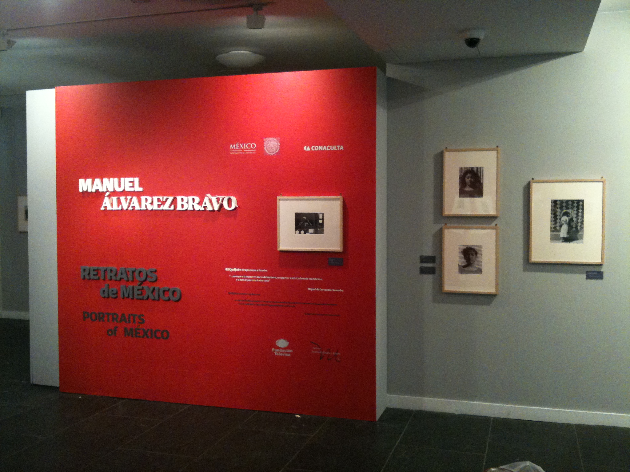 Exposición Retratos de México de Manuel Álvarez Bravo