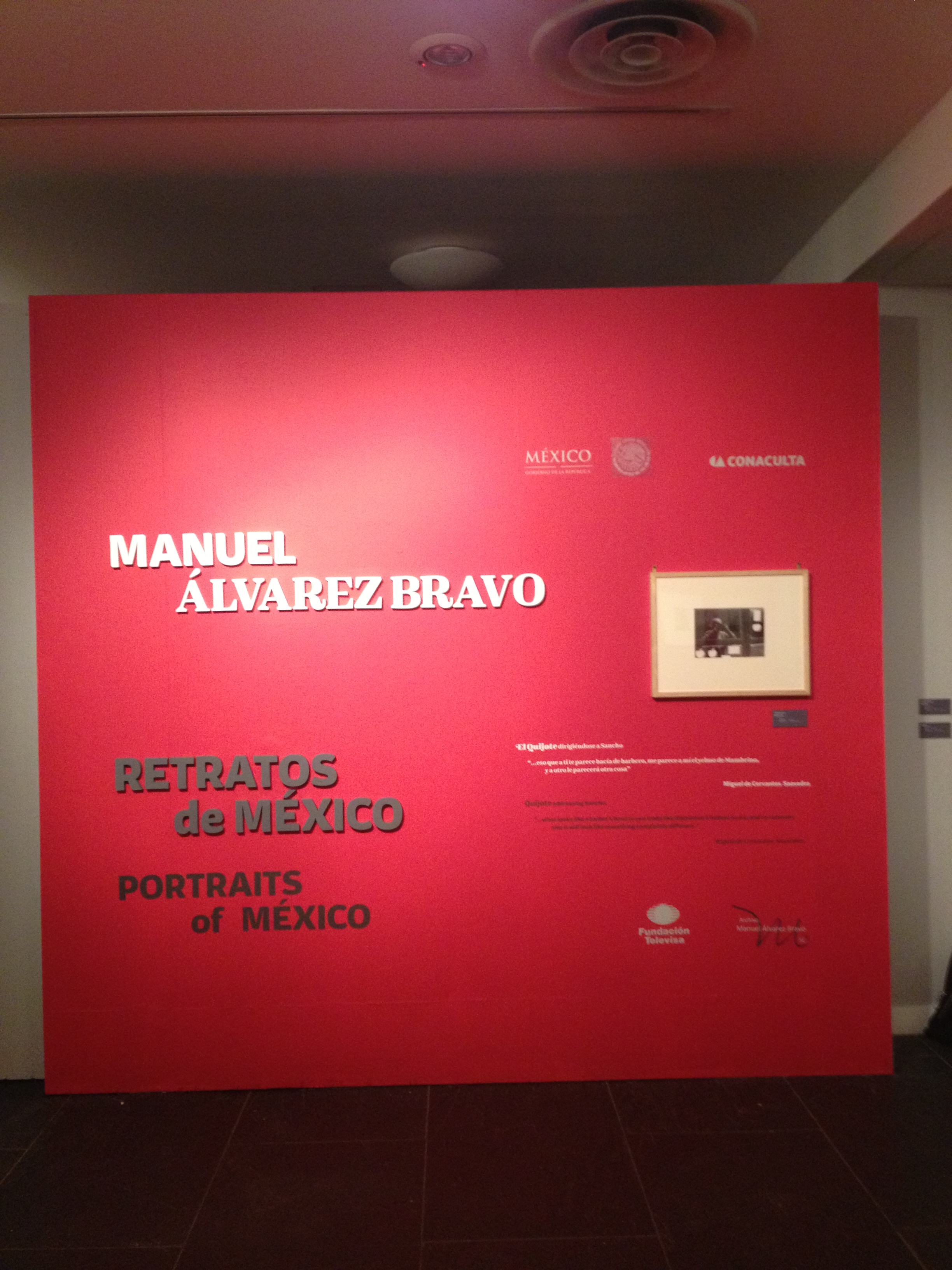 Exposición Retratos de México de Manuel Álvarez Bravo