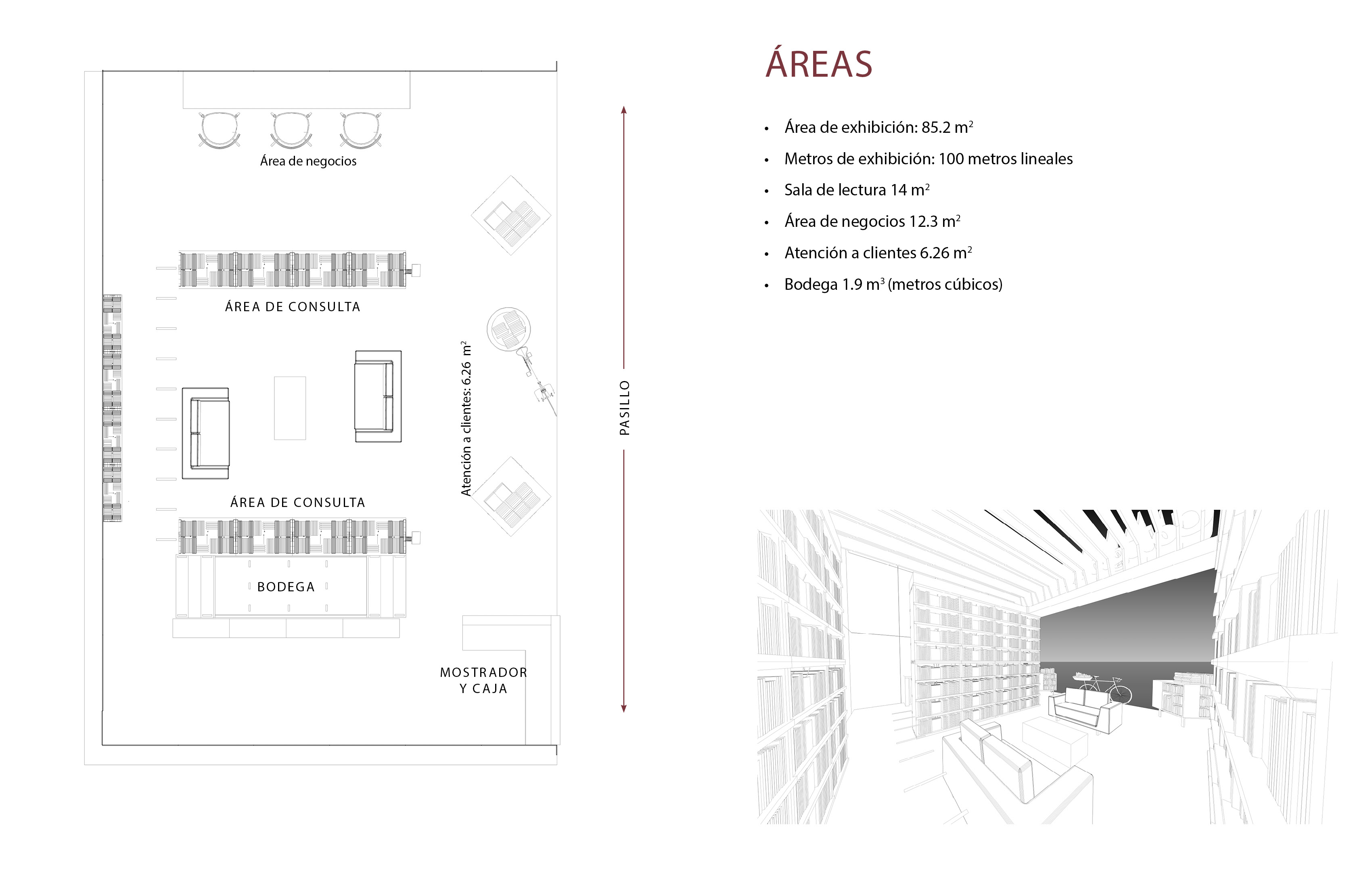 Propuesta stand COLEGIO NACIONAL  FIL 2017
