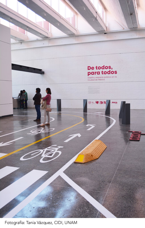 Exposición De todos, para todos: diseño y espacio público en la CDMX.